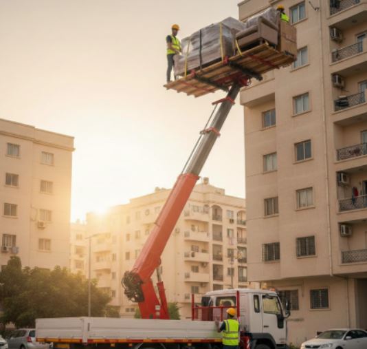 ونش رقع اثاث بجسرالسويس