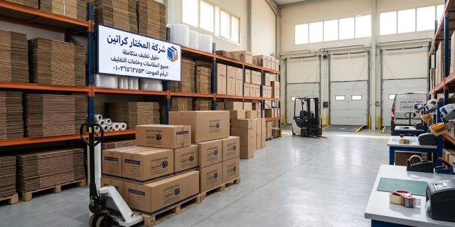 كل ما يسأل عنه العملاء حول كراتين الشحن والتغليف لدى شركة المختار